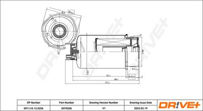 FILTRU COMBUSTIBIL DR!VE+ DP1110130206 0