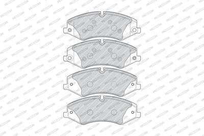 BREMSBELAGSATZ SCHEIBENBREMSE FERODO FDB4455 1