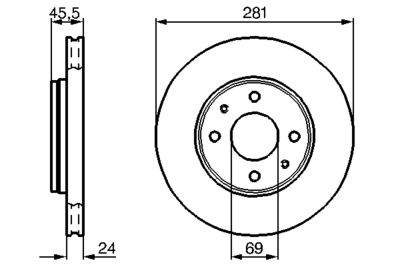 Brake Disc 0 986 478 493