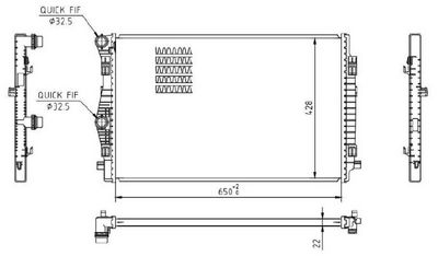 RADIATOR RACIRE MOTOR