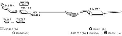 SISTEM DE ESAPAMENT ERNST 060261