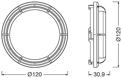 KAPPE HAUPTSCHEINWERFER ams-OSRAM LEDCAP08 1