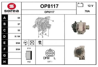GENERATOR SNRA OP8117