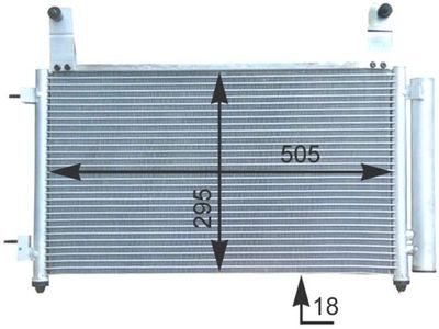MAHLE Kondensator, Klimaanlage