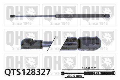 Газовая пружина, крышка багажник QUINTON HAZELL QTS128327 для FORD MONDEO