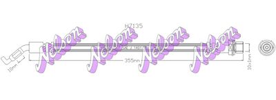 Тормозной шланг KAWE H7135 для LEXUS IS