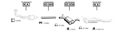 Изпускателна система ASMET VA036600