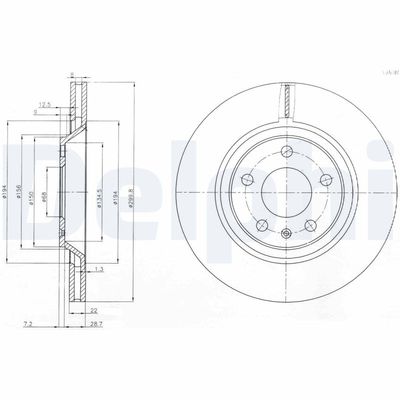 Brake Disc BG3997