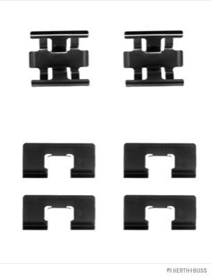 Комплектующие, колодки дискового тормоза HERTH+BUSS JAKOPARTS J3664006 для ROVER COUPE