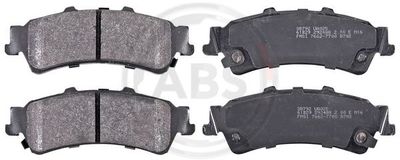 Zestaw klocków hamulcowych, hamulce tarczowe A.B.S. 38792