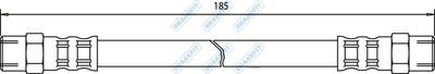 APEC Brake Hose BHO4019