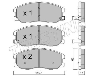 SET PLACUTE FRANA FRANA DISC