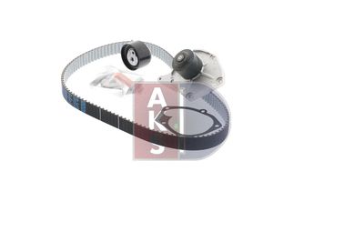 WASSERPUMPE + ZAHNRIEMENSATZ AKS DASIS 570256N 3