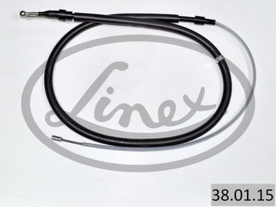 Тросик, cтояночный тормоз LINEX 38.01.15 для VW FOX