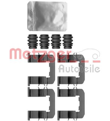Комплектующие, колодки дискового тормоза METZGER 109-1893 для HYUNDAI i20