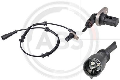 Czujnik, prędkość obrotowa koła A.B.S. 32179