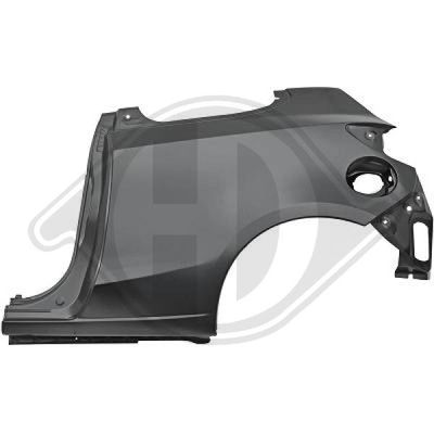 DIEDERICHS 5605035 Подкрылок  для MAZDA 2 (DE_, DH_) 1.3