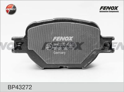 Комплект тормозных колодок, дисковый тормоз FENOX BP43272 для TOYOTA BREVIS