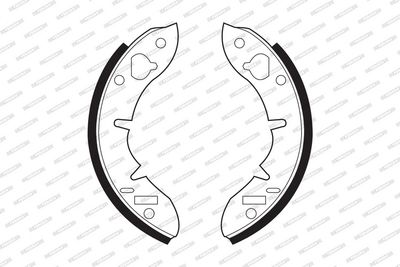 BREMSBACKENSATZ FERODO FSB373