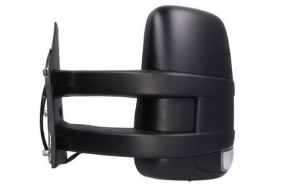 Zijspiegel Links (handmatig, in reliëf, lang, met indicator, met temperatuursensor) past: IVECO DAILY V 09.11-02.14