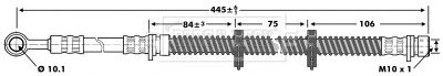 Brake Hose Borg & Beck BBH6667