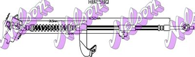 Тормозной шланг KAWE H8258Q для HYUNDAI i40