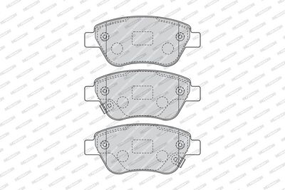 BREMSBELAGSATZ SCHEIBENBREMSE FERODO FDB4486 1