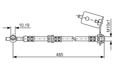 BOSCH Bremsschlauch