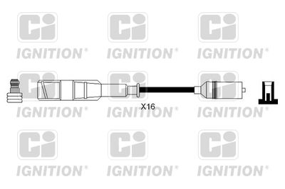 Комплект проводов зажигания QUINTON HAZELL XC1225 для MERCEDES-BENZ R-CLASS