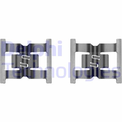 DELPHI LX0682 Скобы тормозных колодок  для VOLVO XC90 (Вольво Xк90)