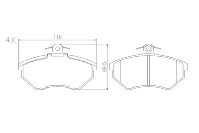 SET PLACUTE FRANA FRANA DISC