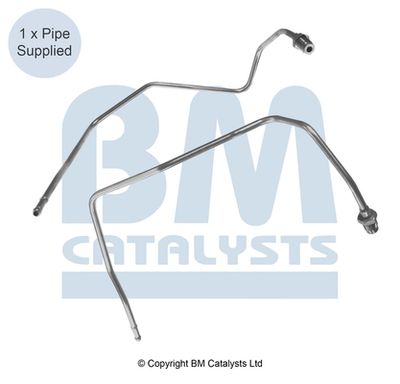 Pressure Pipe, pressure sensor (soot/particulate filter) BM Catalysts PP11013B