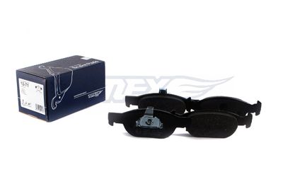 Sada brzdových platničiek kotúčovej brzdy (na jednu nápravu) TOMEX Brakes 1071