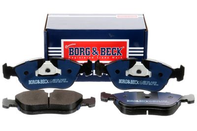 комплект спирачно феродо, дискови спирачки BORG & BECK BBP1390
