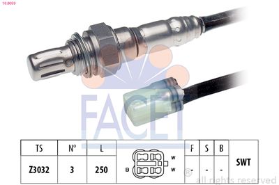 Sonda lambda FACET 10.8059