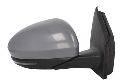 Zijspiegel Rechts (elektrisch, in reliëf, met verwarming, assistent rijstrookverandering, under-coated, elektrisch opklapbaar, met indicator, met temperatuursensor) past: RENAULT MEGANE IV 11.15-