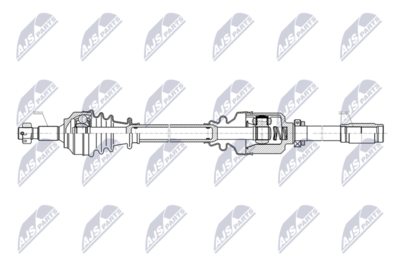 полуоска NTY NPW-CT-200