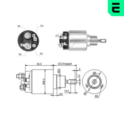 SOLENOID ELECTROMOTOR