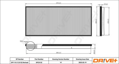 FILTRU AER HABITACLU DR!VE+ DP1110120132 1