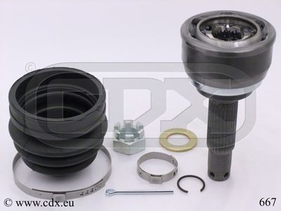 Шарнирный комплект, приводной вал CDX 667 для MITSUBISHI COLT