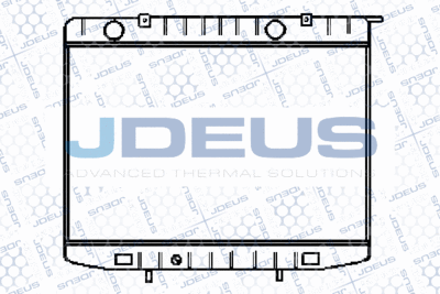 Радиатор, охлаждение двигателя JDEUS 020M22 для OPEL FRONTERA