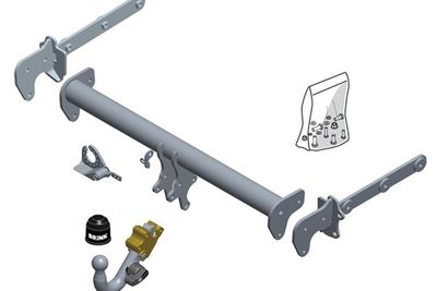 Zestaw zaczepu przyczepy BRINK 597000