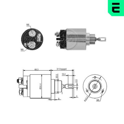 SOLENOID ELECTROMOTOR