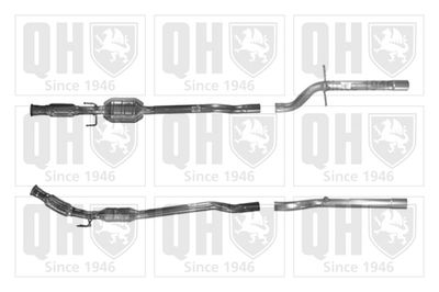 Катализатор QUINTON HAZELL QCAT80224H для CITROËN C5