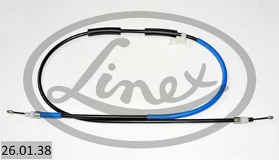 Тросик, cтояночный тормоз LINEX 26.01.38 для MAZDA 3