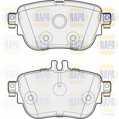 Brake Pad Set NAPA NBP1641