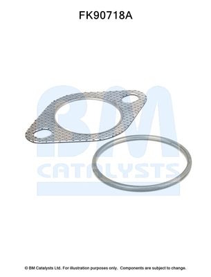 Монтажен комплект, катализатор BM Catalysts FK90718