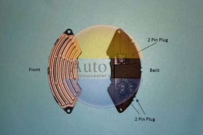 Series Resistor, blower Auto Air Gloucester 20-0089