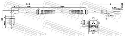 Sensor, wheel speed 24606-003