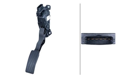 сензор, позиция на педала HELLA 6PV 009 074-131